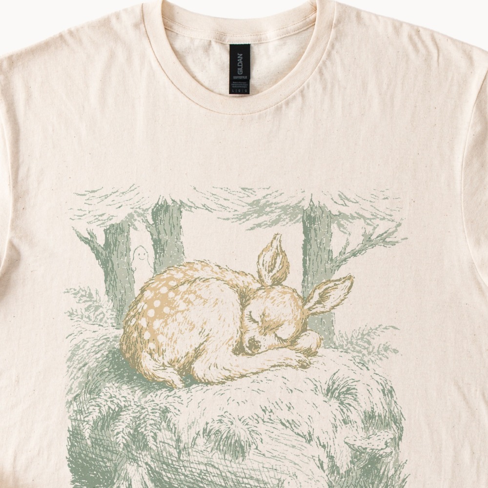 Sleeping Fawn Vintage Style Boho Tee